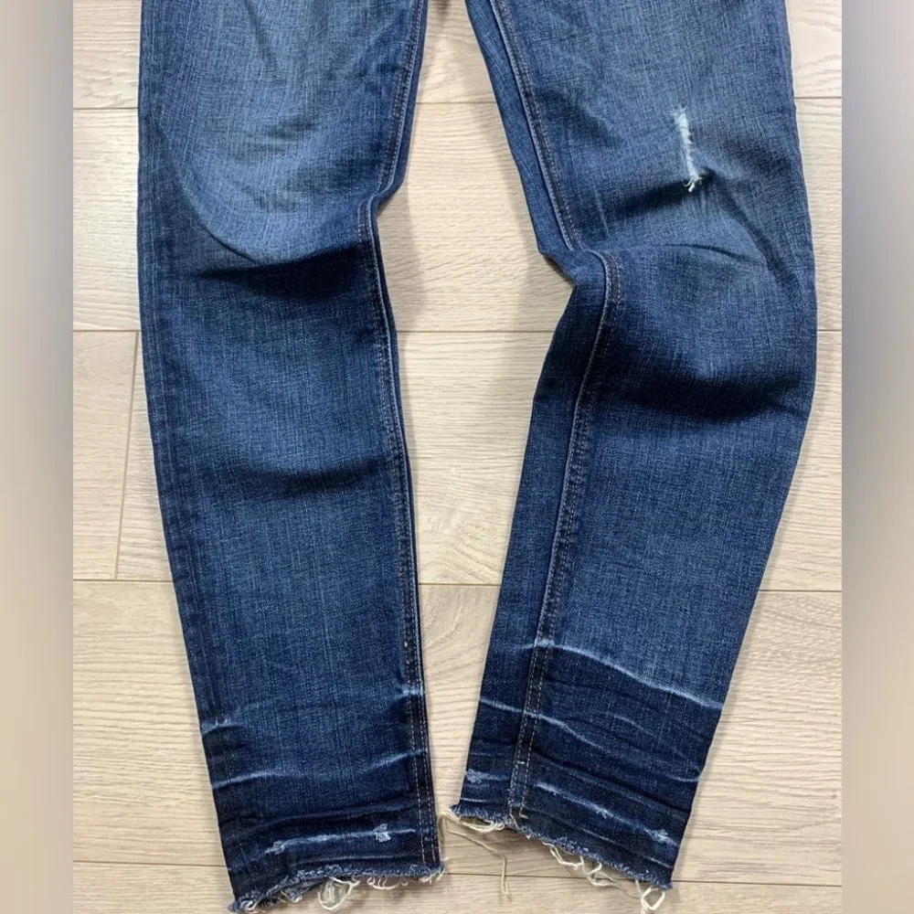 REVOLVE Tularosa Nora High Rise Raw Hem Distressed Jeans in Delhi - Picture 6 of 15